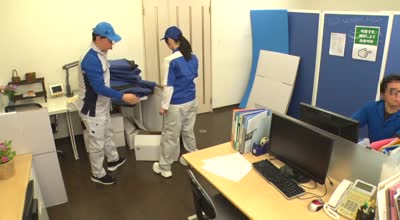 NHDTC-078 引っ越し屋でバイトする社会を知らない地味巨乳女に難癖つけてセクハラ乳揉みをくり返す変態店長2